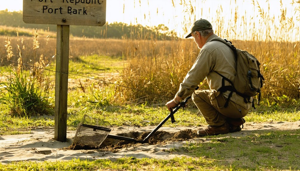 metal detecting rules nj