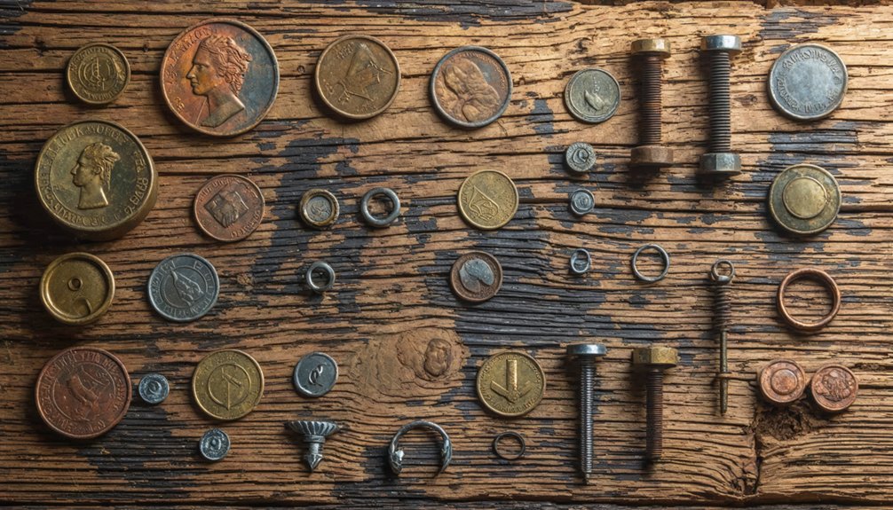 metal detecting target identification