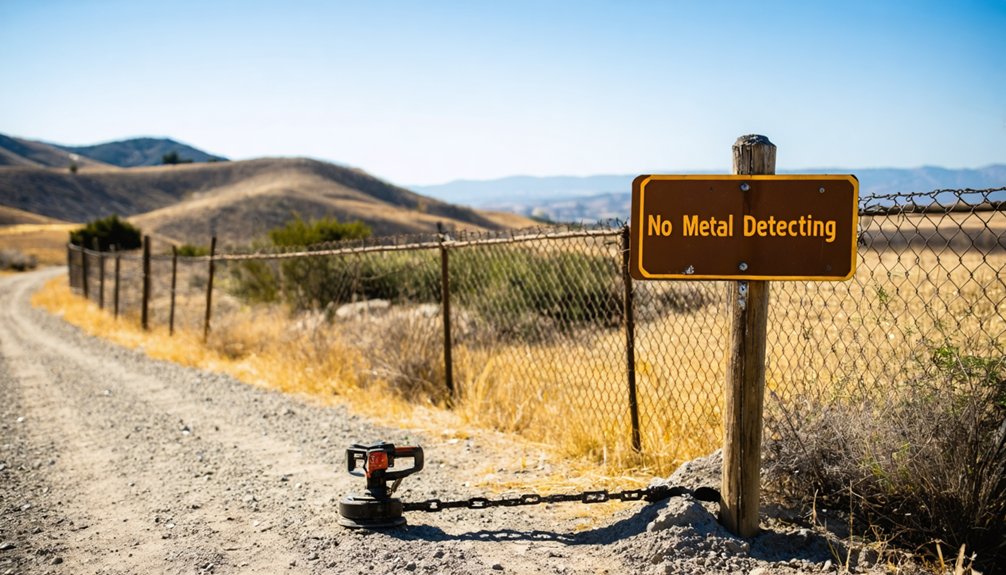 metal detector bans enforced
