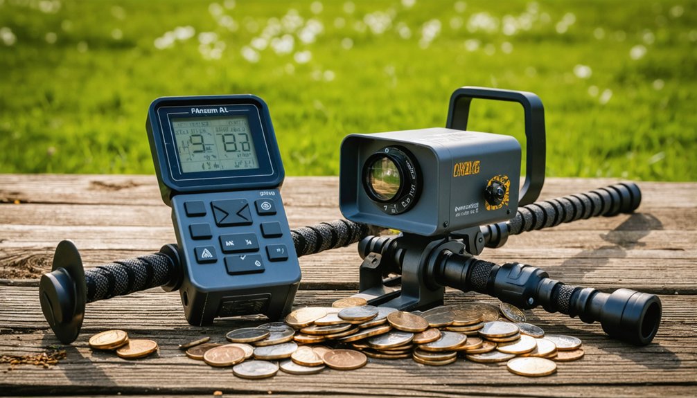 metal detector comparison upgrade