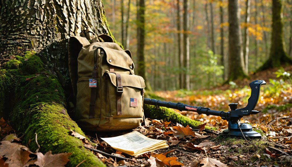 national forest detecting regulations