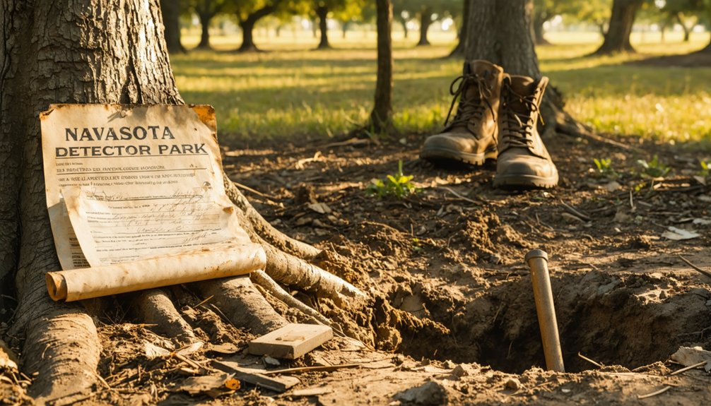 navasota metal detecting regulations