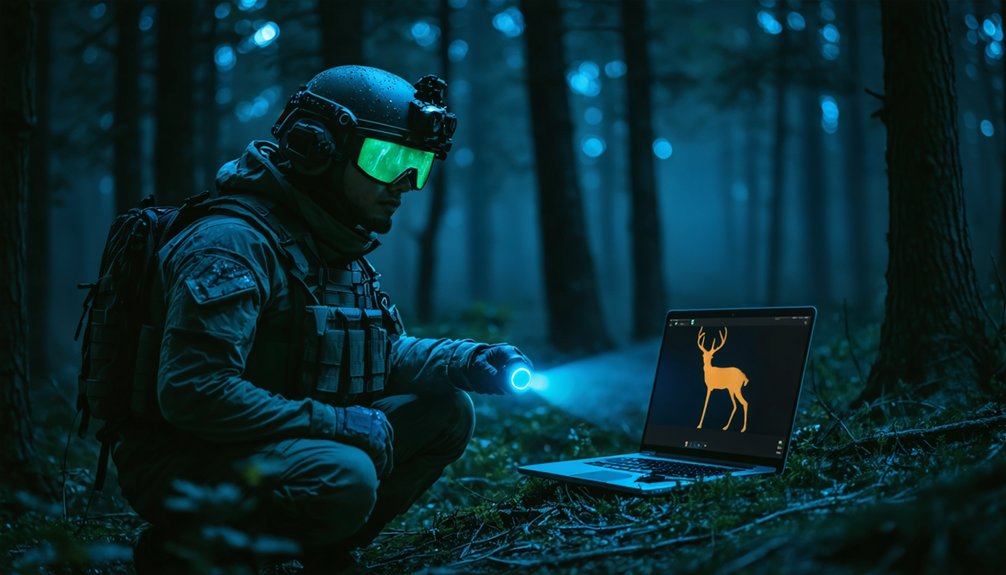night vision detection methods