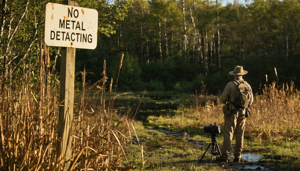 nj wmas ban metal detecting
