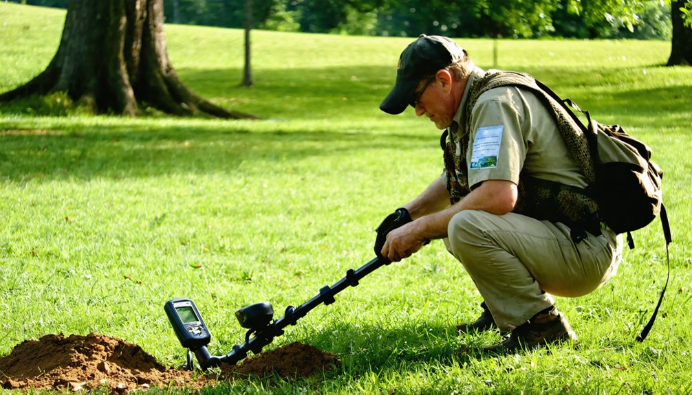 no digging in prohibited areas