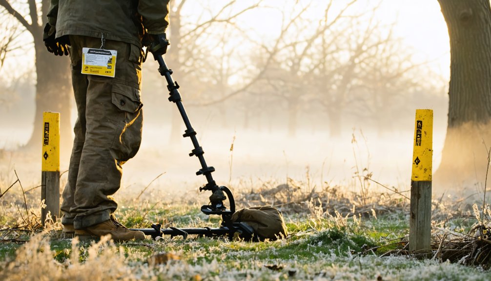 obtain permits before detecting