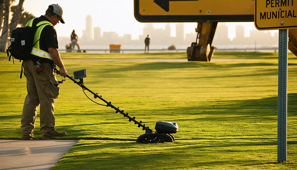 obtain site specific detection permits