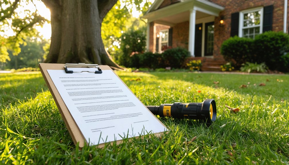 obtain written land permission