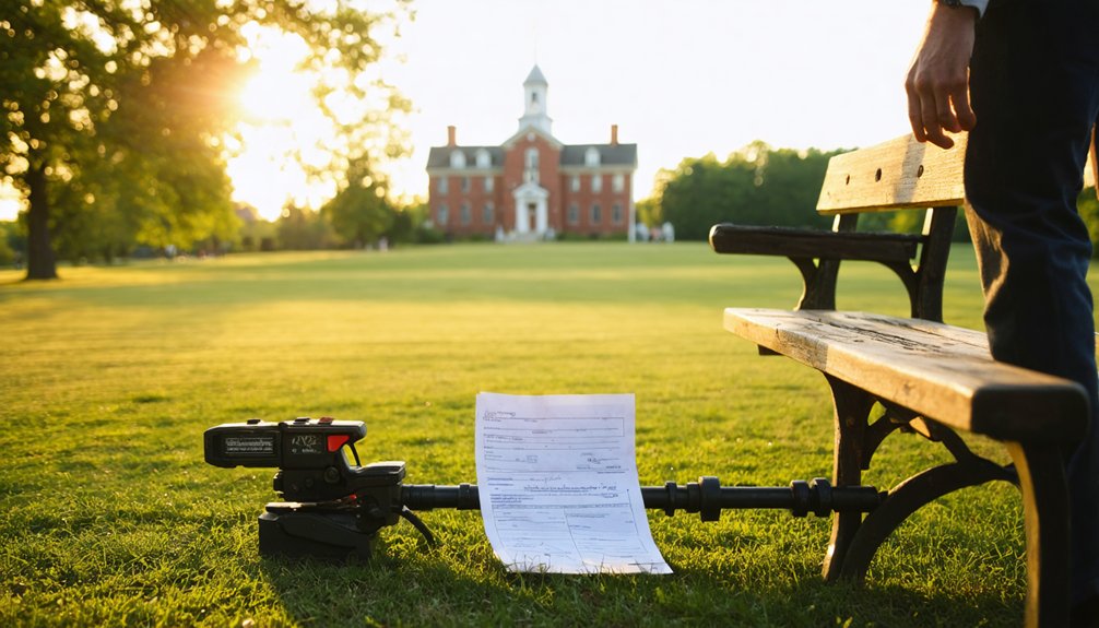 obtain written land permission