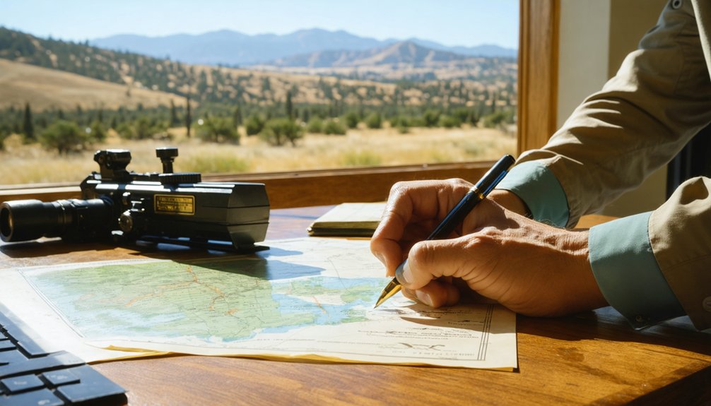 obtain written land permission