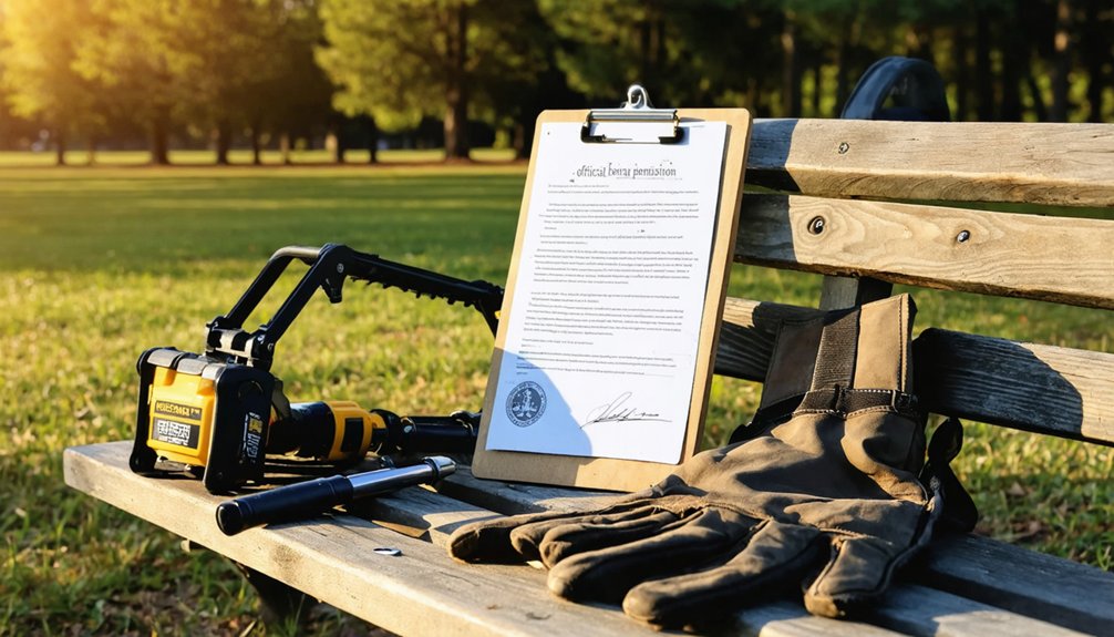 obtain written property permission