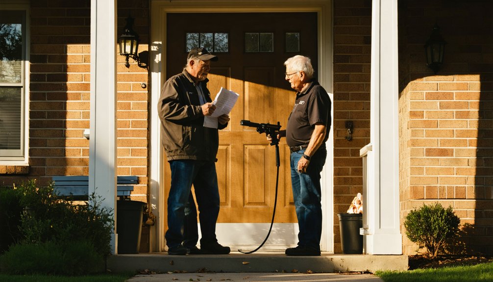 obtain written property permission