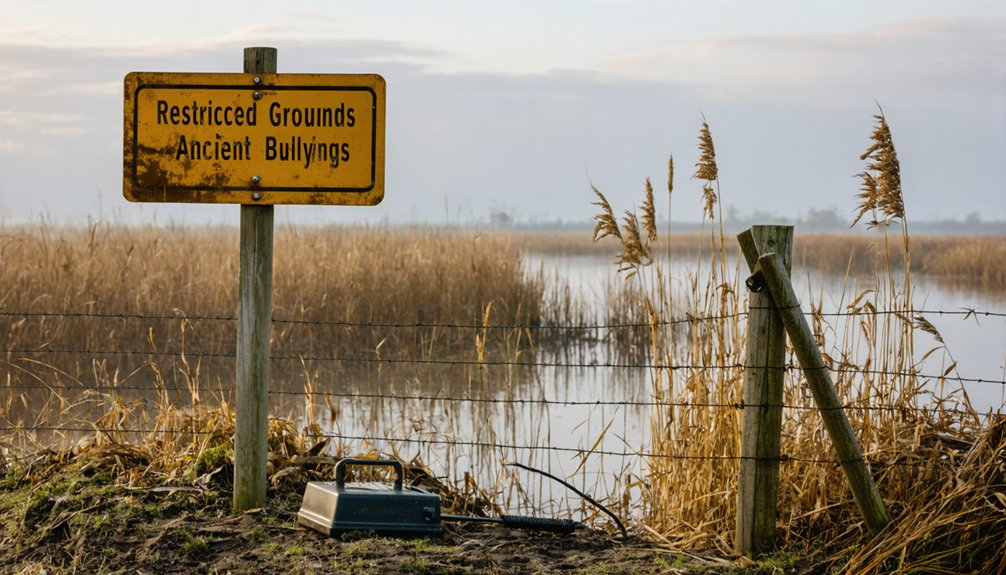 off limits archaeological and burial sites