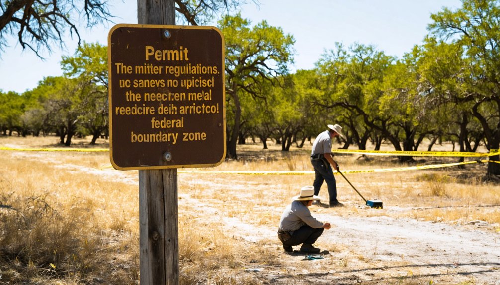 off limits detection sites regulations