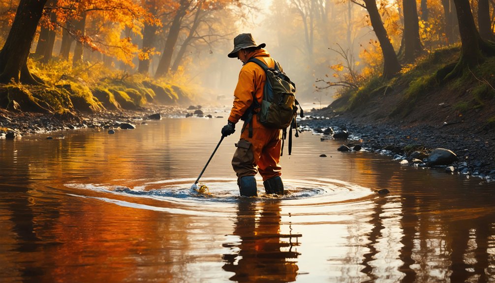 optimal seasonal river search times