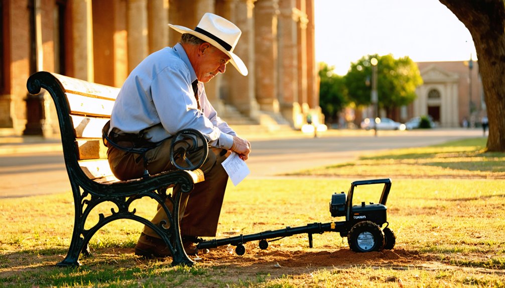 paris texas metal detecting rules