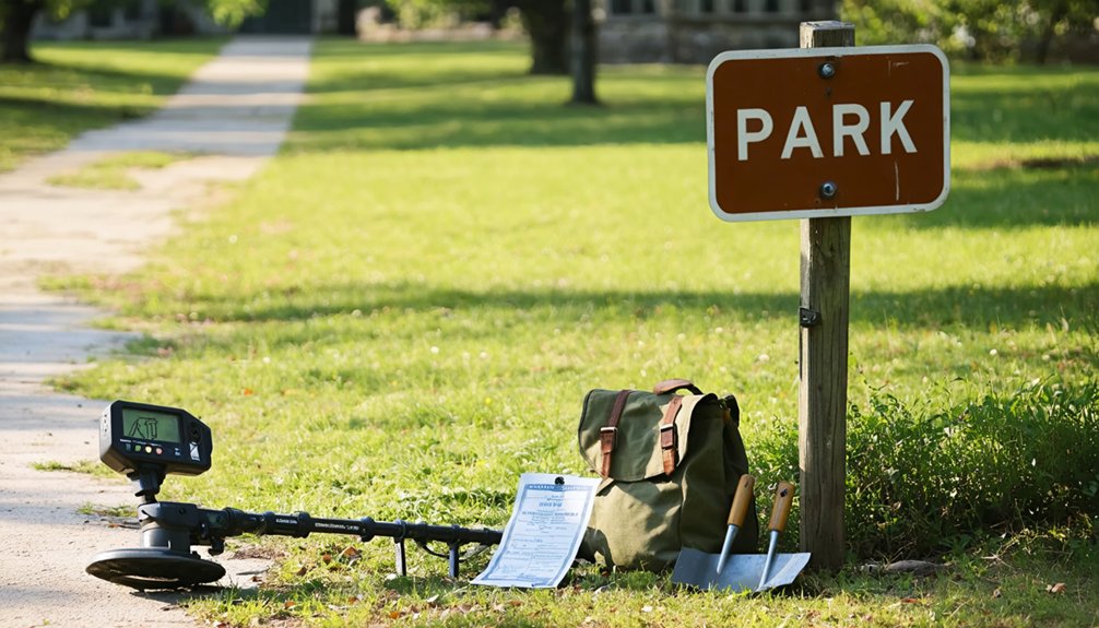 park detecting rules compliance