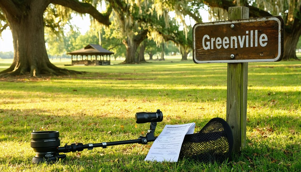 permits needed for detecting