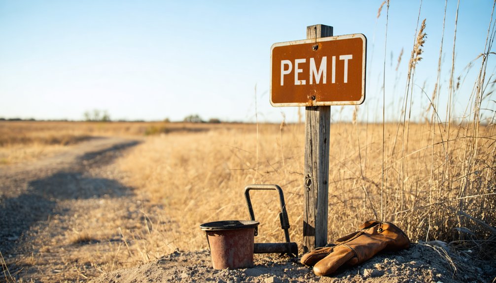 permits required for detecting