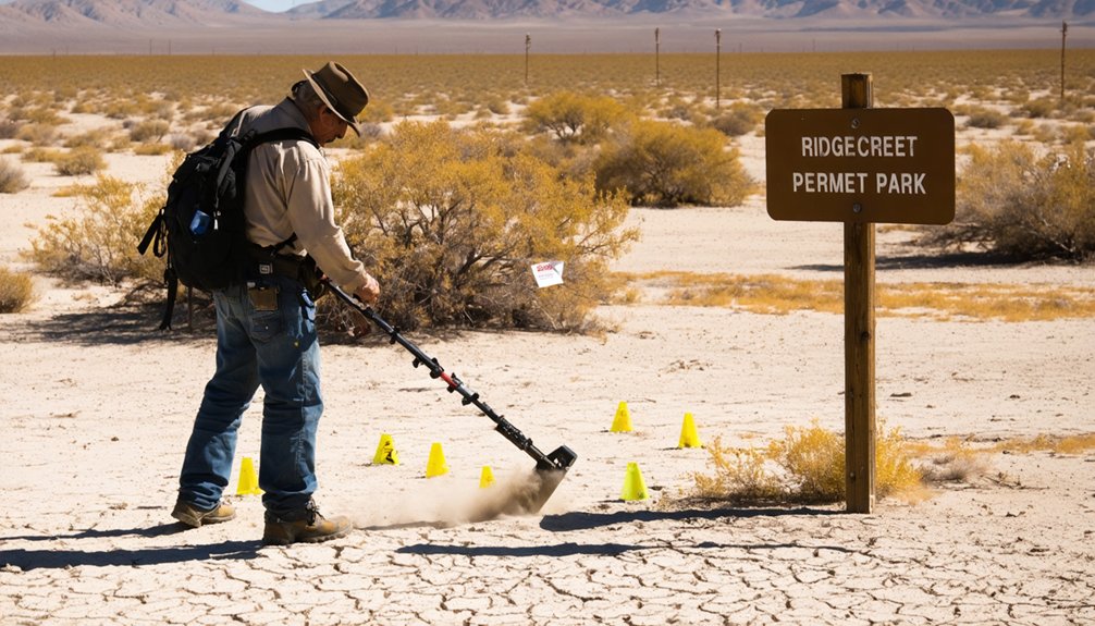 permitted metal detecting guidelines
