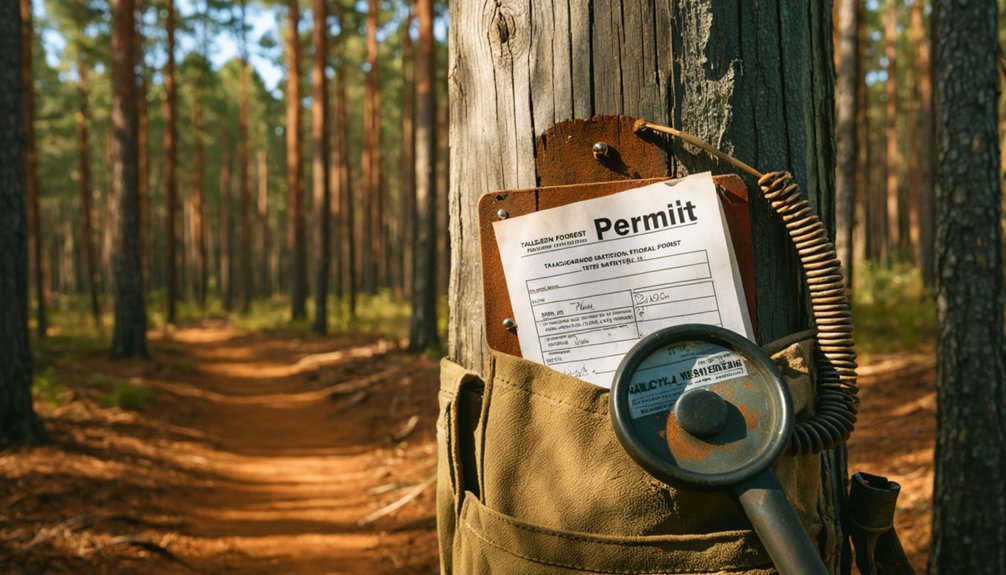 permitted metal detecting talladega