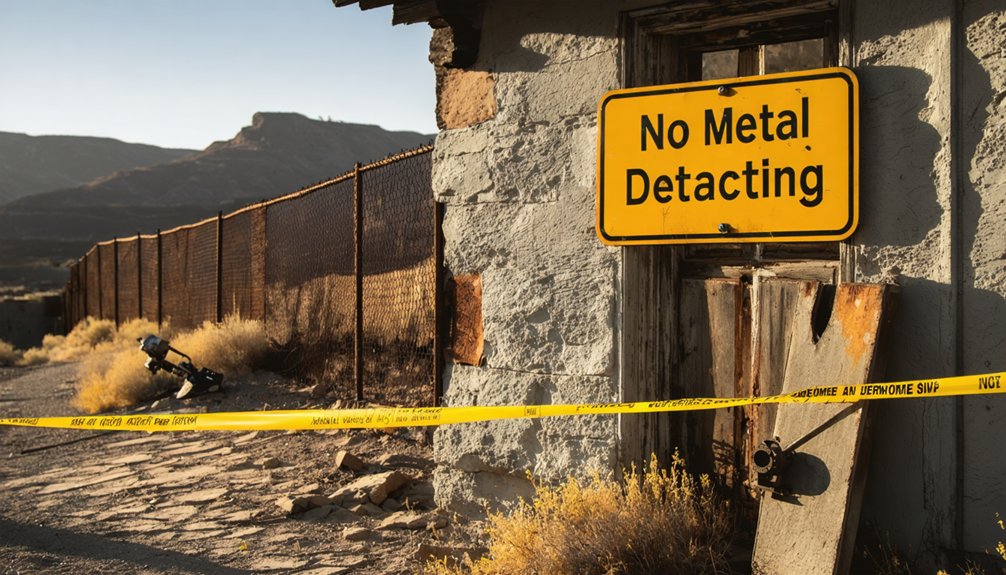 prohibited digging and collecting