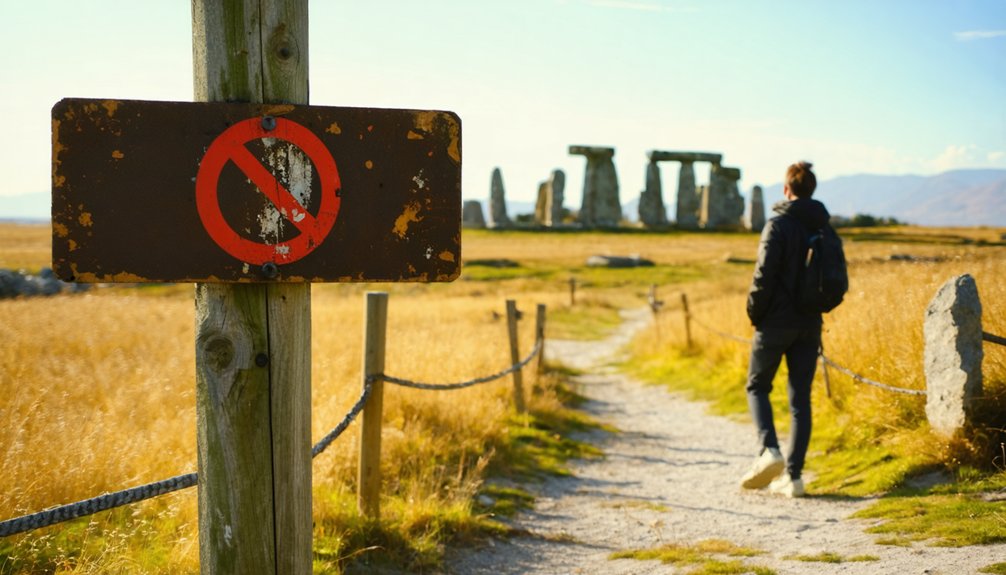 prohibited metal detecting areas
