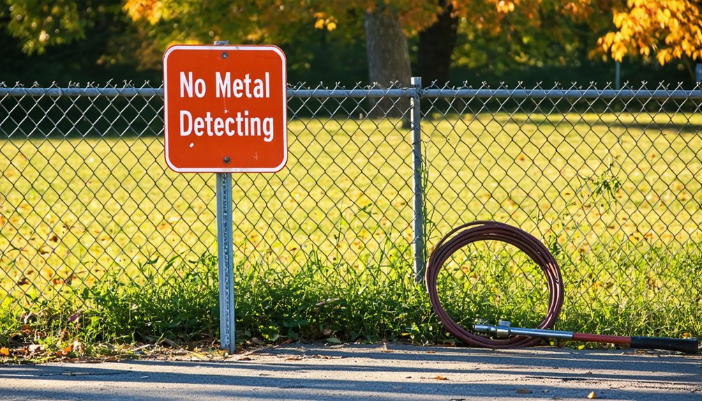 prohibited sites and legal restrictions