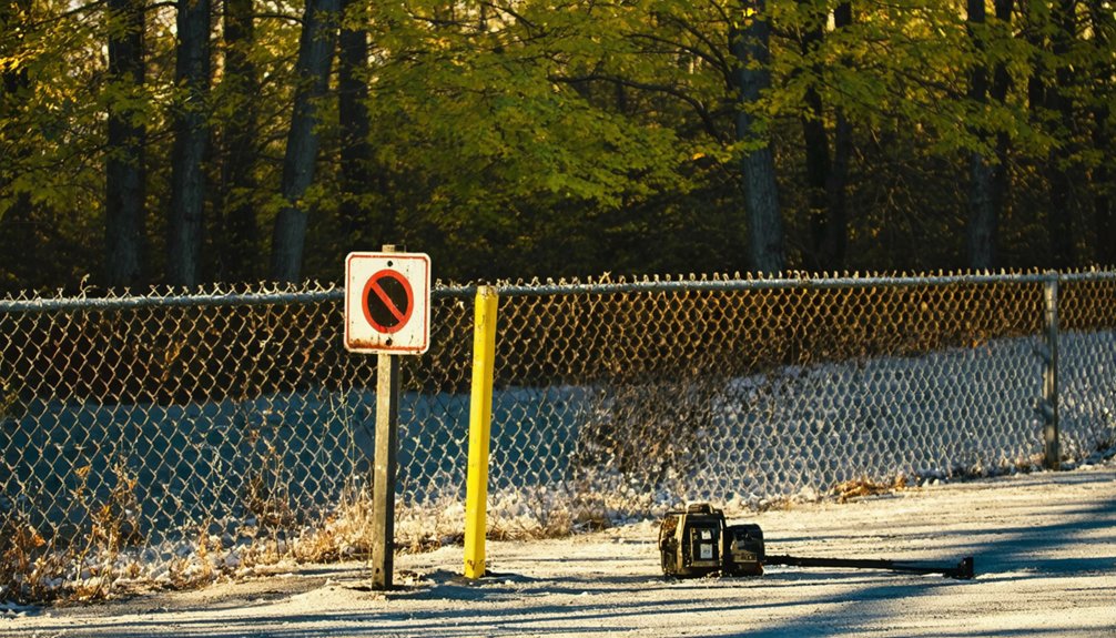 prohibited sites near hanover