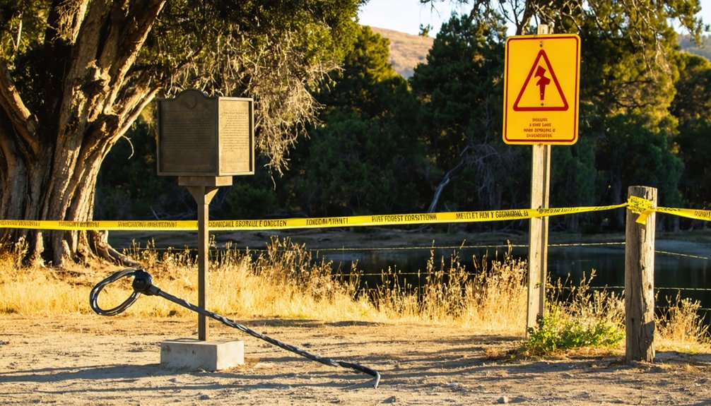 protected sites prohibit metal detecting