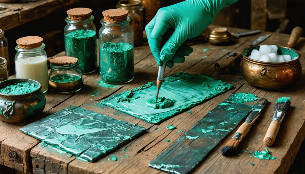 protecting ancient metal artifacts