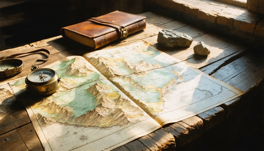 research maps land ownership