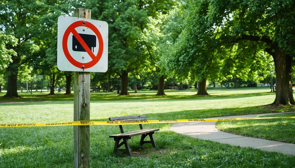 restricted metal detecting sites