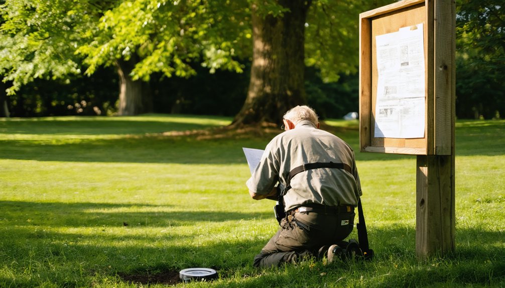 restricted seasonal detecting permits