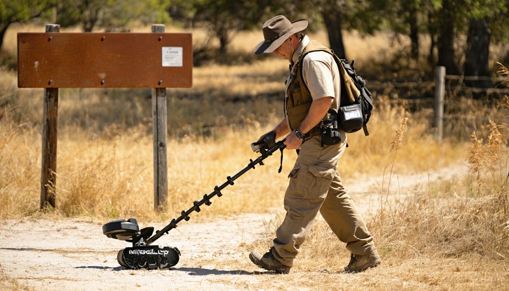 rock island metal detecting regulations