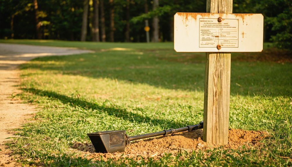 rolesville metal detecting regulations