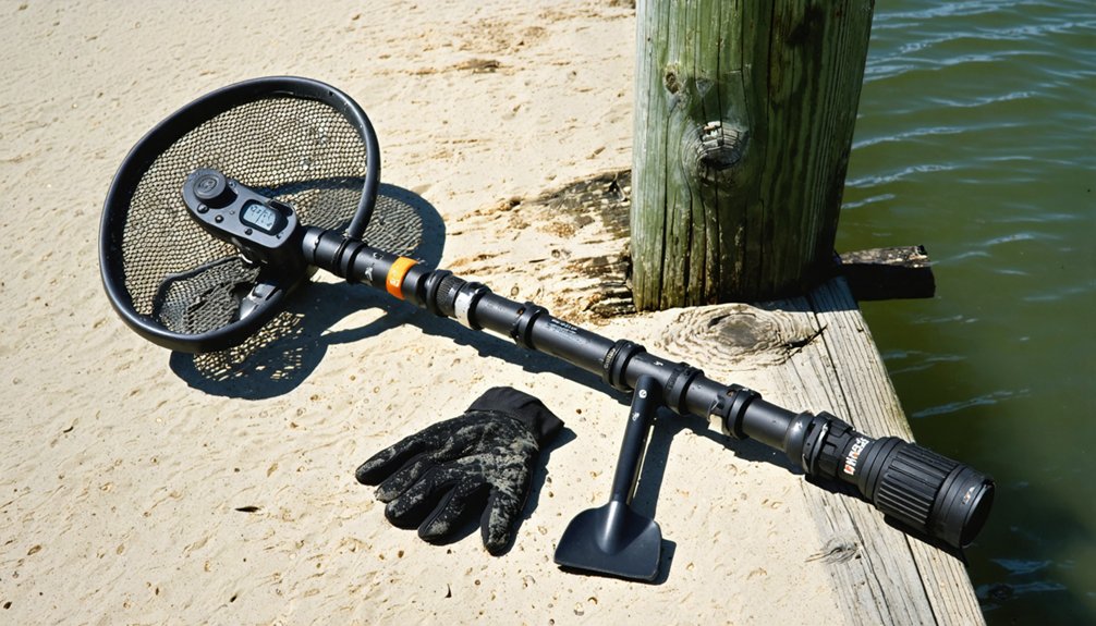 saltwater resistant beach metal detector