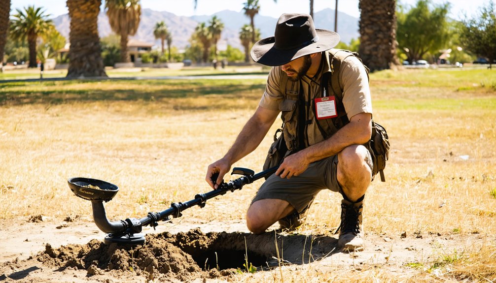 san bernardino metal detecting rules