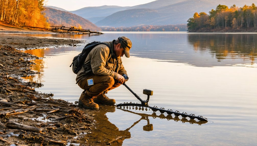 shoreline metal detecting restrictions