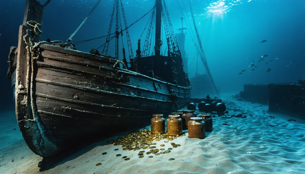 spanish ships lost offshore