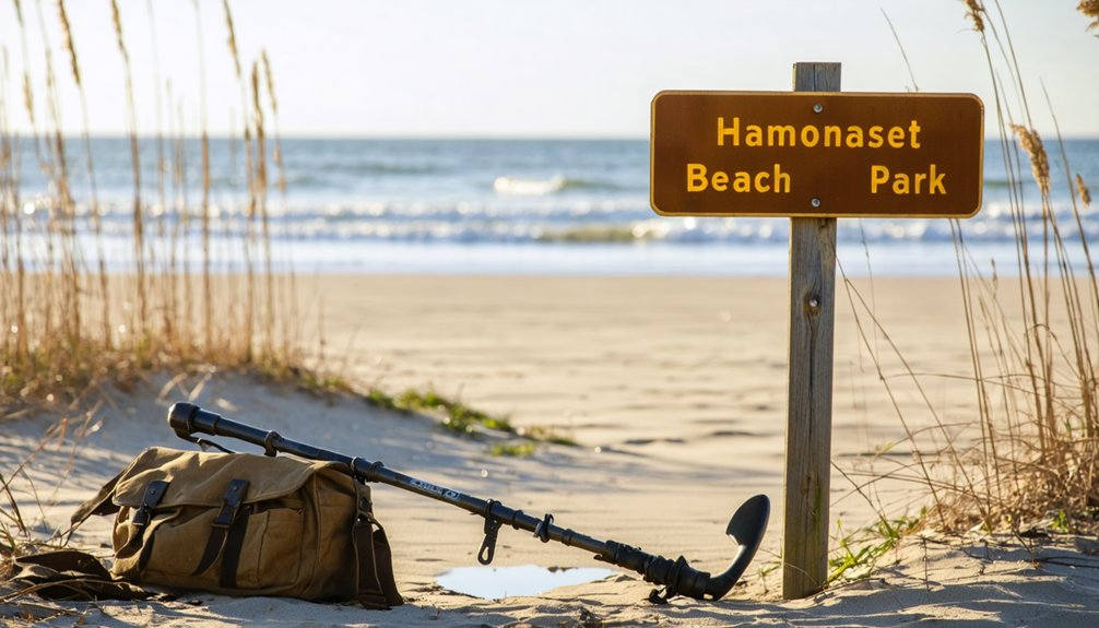state beaches permit metal detecting