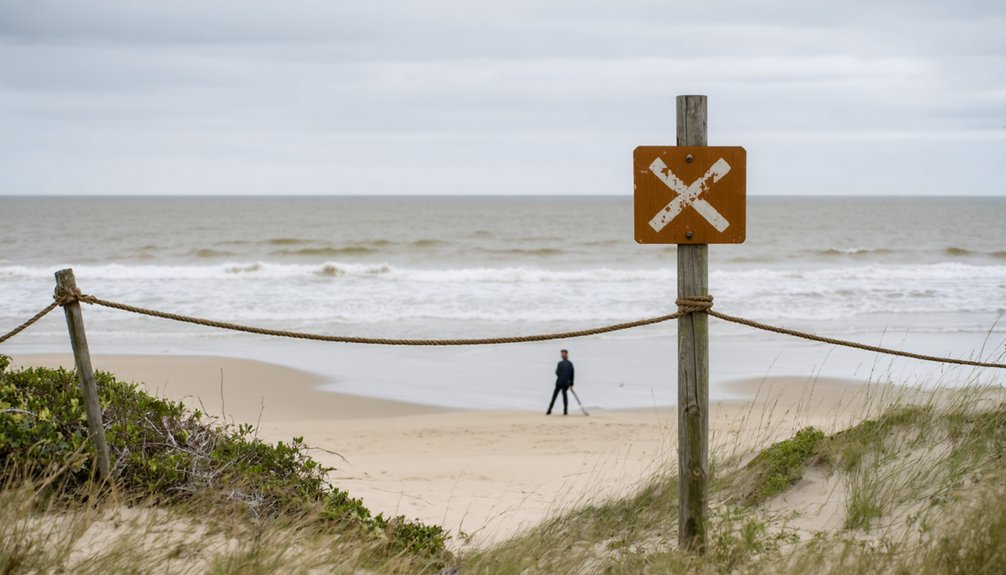 state specific beach detection rules