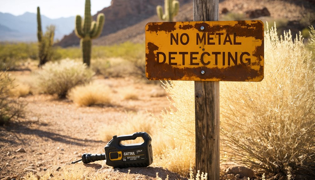 statewide metal detecting ban