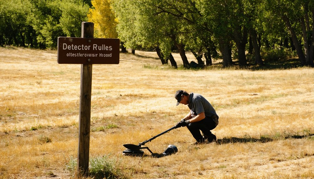 sterling metal detecting regulations