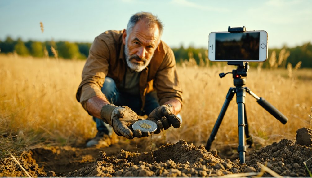 tiktok metal detecting creators