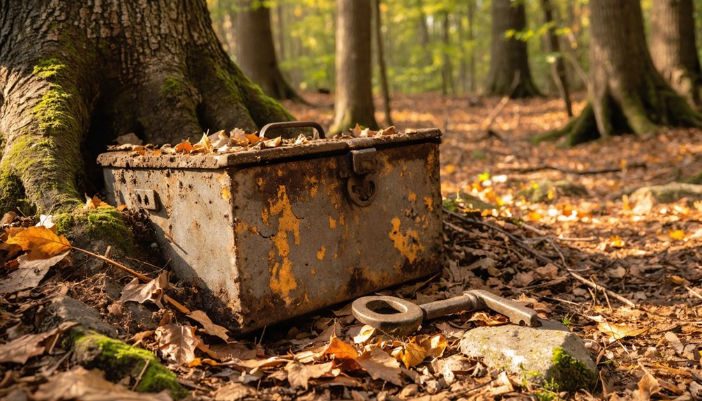 treasure buried four miles