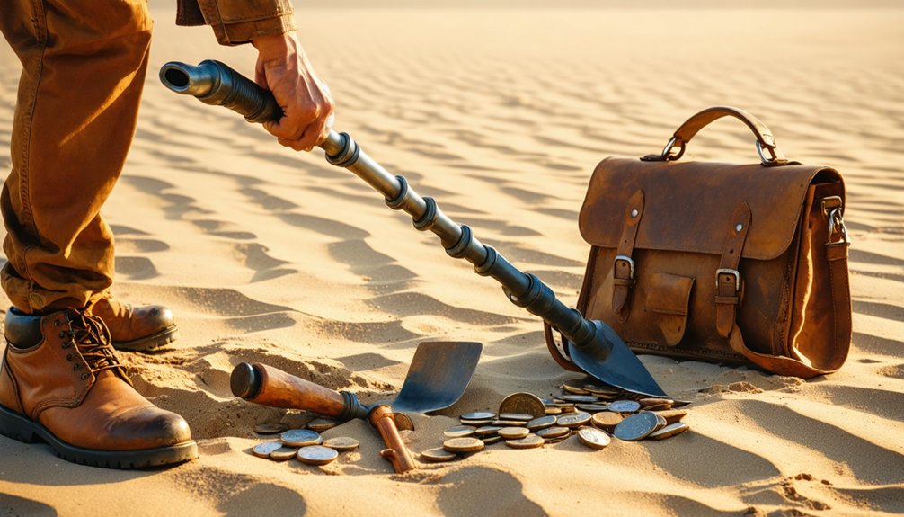 treasure hunting metal detectors
