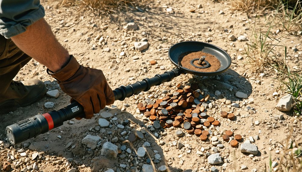 troubleshooting metal detector signals