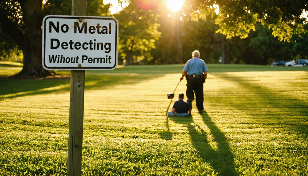 unauthorized metal detecting penalties