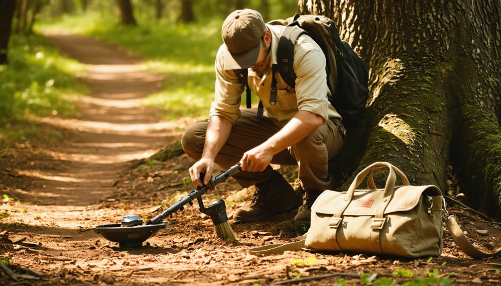 union springs metal detecting regulations